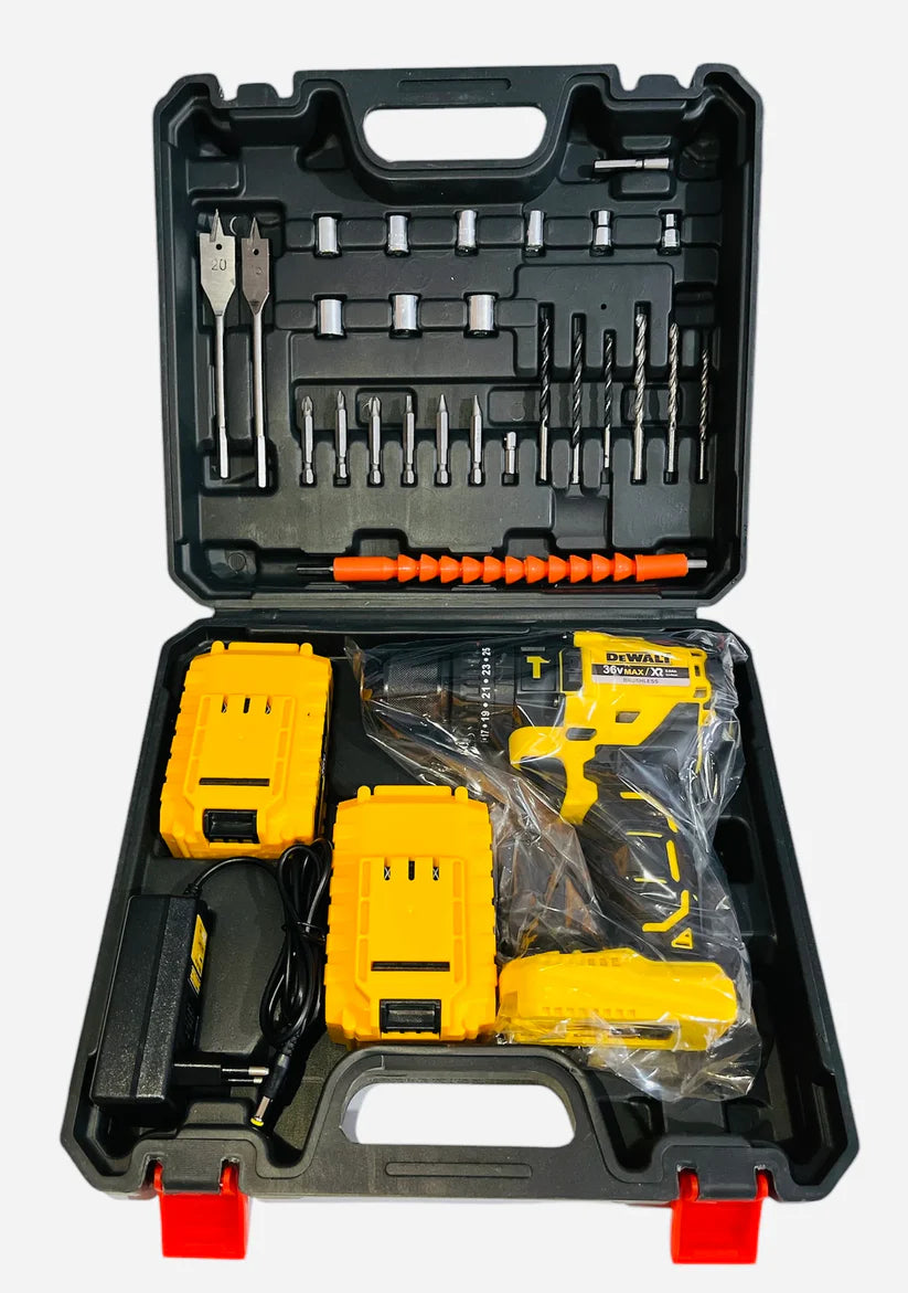 Κρουστικό Δραπανοκατσάβιδο DeWalt - DCD706D2-QR Brushless 36V Χ2 Μπαταρίες 5Ah XR Li-ion